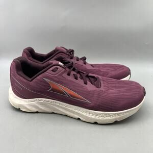 Altra Rivera 2 Running Shoes Women Size 9 Maroon Purple Comfort Cushion Sneakers